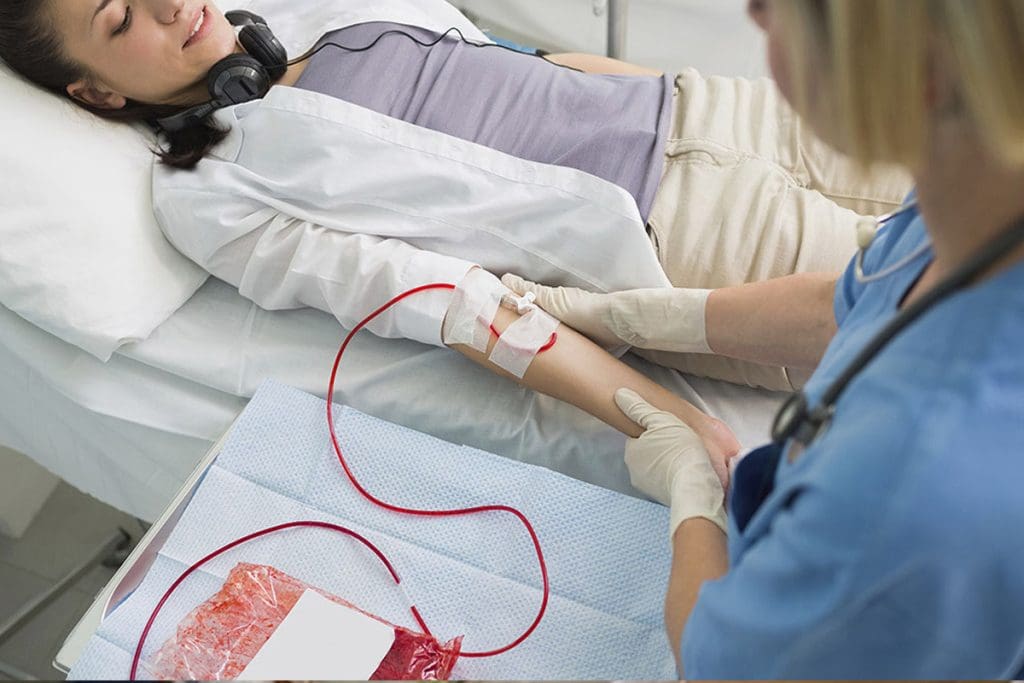 Why Lymphoma Patients Require a blood transfusion for anaemia