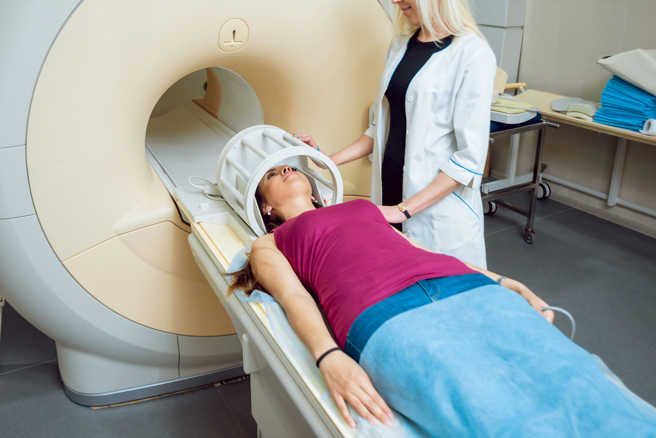 why do they numb your throat during a nuclear stress test