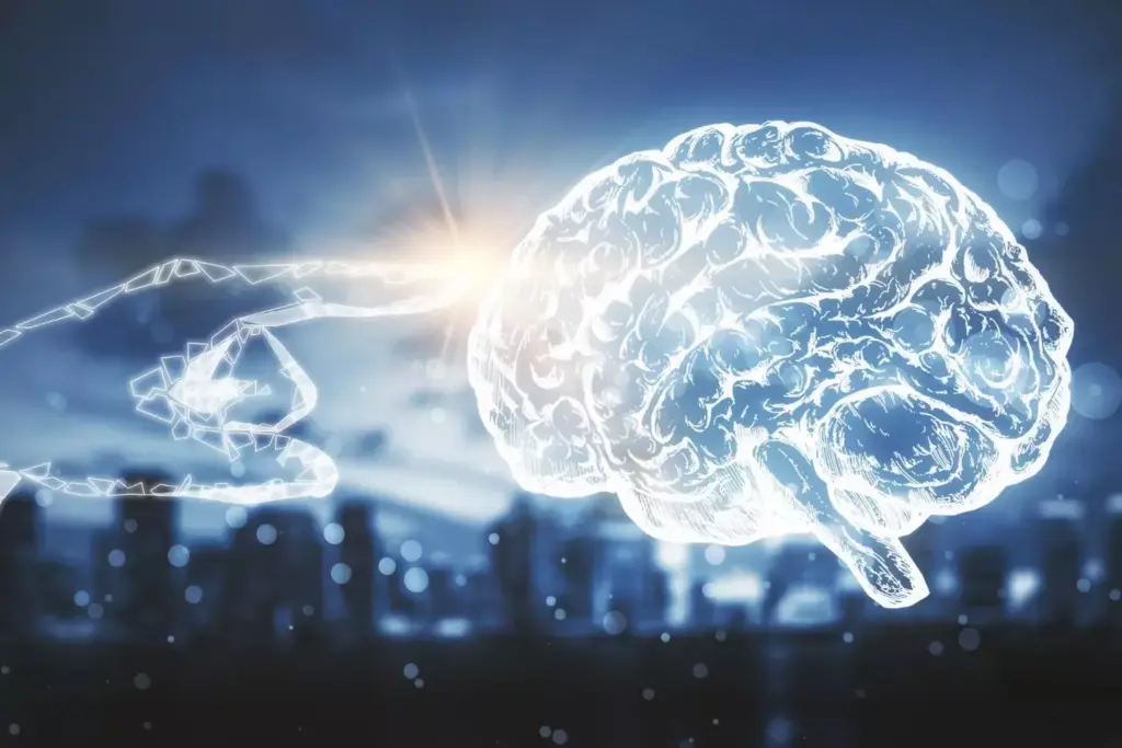 A blurred and hazy brain surrounded by a soft, ethereal glow. The cerebral cortex appears distorted, with a subtle, unsettling undulation. Beams of diffuse light pierce through the clouded neural pathways, casting an eerie, dreamlike atmosphere. The edges of the image are gently blurred, emphasizing the sense of disorientation and visual impairment. The color palette is muted, with a predominance of blues and grays, conveying the discomfort and unease associated with brain tumor-related vision issues. The overall composition suggests the profound impact of a brain tumor on the visual system, capturing the essence of "Brain Tumor Blurred Vision: The Most Common Visual Symptom".