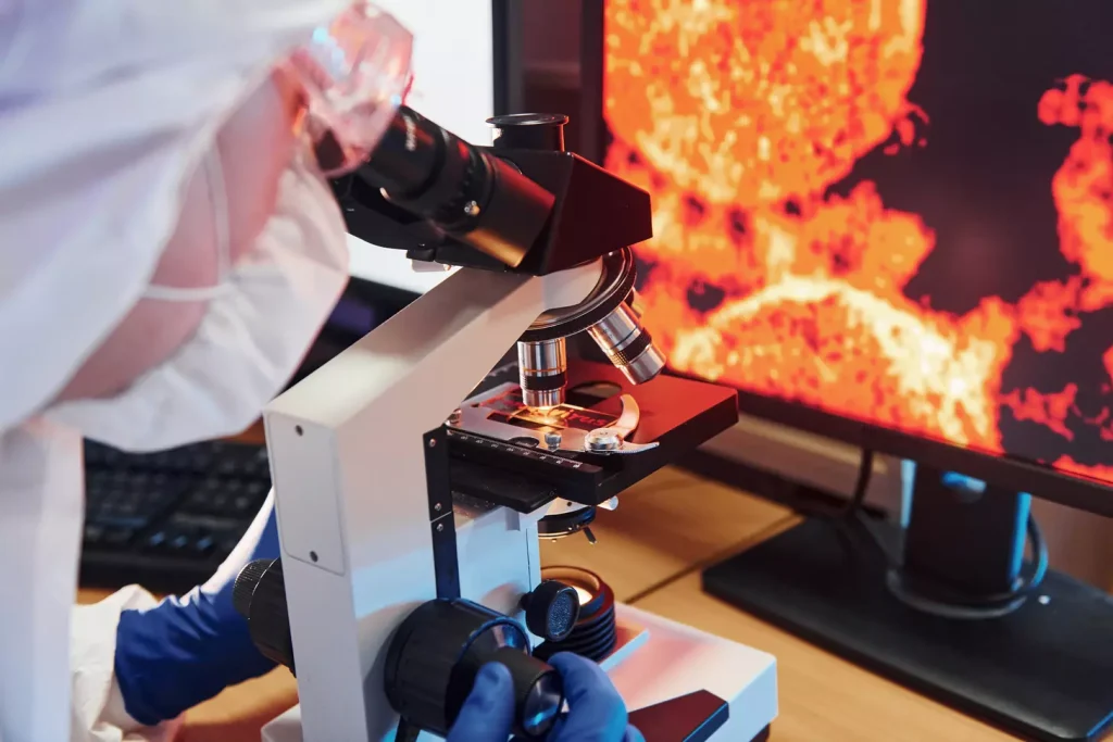 A detailed cross-section illustration showcasing the precise location of bone marrow within the human skeletal system. The image should feature a clean, anatomical representation, with the marrow highlighted in vivid contrast against the surrounding bone structure. Render the image with a clinical, scientific aesthetic, utilizing a neutral color palette and crisp, high-resolution details. Capture the marrow's position within the medullary cavity of long bones, as well as its distribution throughout the axial and appendicular skeleton. The overall composition should convey a sense of educational clarity, allowing the viewer to easily understand the precise anatomical placement of this vital tissue.
