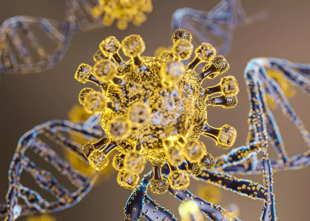 A detailed illustration of the CAR T cell therapy mechanism. In the foreground, a genetically engineered T cell with a chimeric antigen receptor (CAR) on its surface, ready to engage with a cancer cell. The middle ground depicts the binding of the CAR to a specific tumor antigen, triggering the T cell's activation and proliferation. In the background, a network of blood vessels nourishing the tumor microenvironment. Bright, warm lighting illuminates the scene, creating a sense of scientific clarity and medical precision. Rendered with a photorealistic style using a high-resolution camera lens to capture the intricate cellular structures and dynamic interaction.
