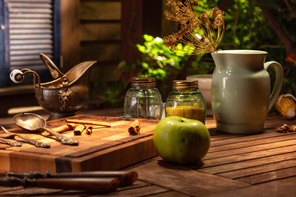 A traditional Chinese medicine clinic, filled with the warm glow of natural light. In the foreground, an array of herbs and botanicals, their vibrant colors and intricate textures inviting closer inspection. In the middle ground, a practitioner prepares a decoction, their hands skillfully blending the ingredients with precision. In the background, a serene landscape painting hangs, transporting the viewer to a tranquil, ancient setting. The overall atmosphere exudes a sense of timelessness and holistic healing, perfectly capturing the essence of traditional Chinese medicine for ovarian cancer treatment.