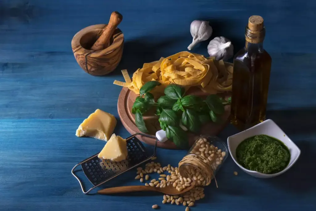 A well-lit, meticulously detailed still life showcasing a selection of nutrient-rich foods essential for prostatectomy recovery. In the foreground, an array of fresh ingredients - leafy greens, berries, nuts, and lean protein - arranged with artistic flair. In the middle ground, a glass of water and a simple, elegantly plated meal, highlighting the importance of proper hydration and balanced, restorative cuisine. The background features a soft, warm-toned backdrop, conveying a sense of calm and wellness. The overall scene radiates an atmosphere of nourishment, healing, and mindful, post-surgical self-care.