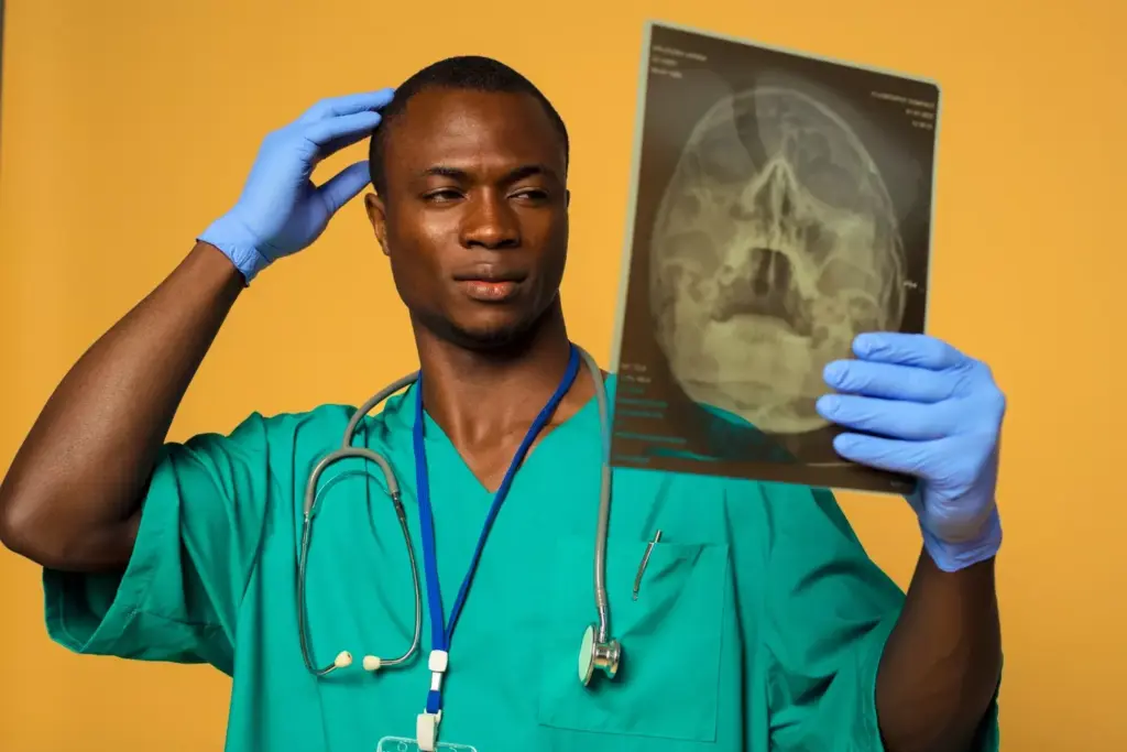 An expansive illustration of the key NSCLC types and treatment options. In the foreground, detailed anatomical renderings of the primary NSCLC subtypes - adenocarcinoma, squamous cell carcinoma, and large cell carcinoma - are presented with clinical precision. The middle ground showcases a comprehensive overview of the leading treatment modalities, from targeted therapies and immunotherapies to conventional chemotherapy and radiation. The background depicts a softly blurred clinical setting, emphasizing the medical context. Dramatic lighting casts subtle shadows, imbuing the scene with a sense of weight and importance. The overall composition is balanced, harmonious, and designed to educate and inform the viewer about this critical lung cancer topic. An expansive illustration of the key NSCLC types and treatment options. In the foreground, detailed anatomical renderings of the primary NSCLC subtypes - adenocarcinoma, squamous cell carcinoma, and large cell carcinoma - are presented with clinical precision. The middle ground showcases a comprehensive overview of the leading treatment modalities, from targeted therapies and immunotherapies to conventional chemotherapy and radiation. The background depicts a softly blurred clinical setting, emphasizing the medical context. Dramatic lighting casts subtle shadows, imbuing the scene with a sense of weight and importance. The overall composition is balanced, harmonious, and designed to educate and inform the viewer about this critical lung cancer topic.