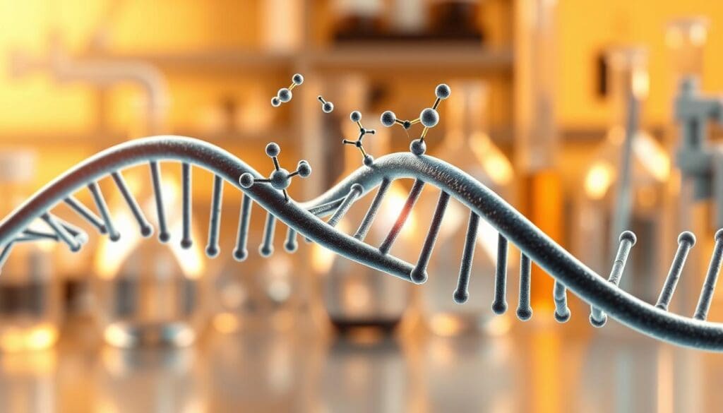 DNA alkylation mechanism