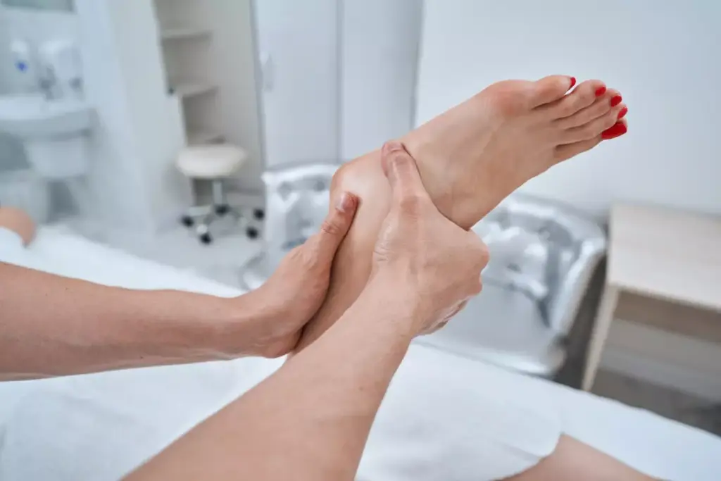 ankle pain and swelling