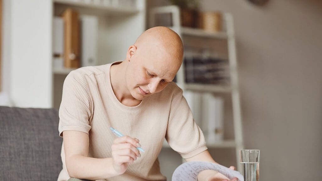 brain tumor face swelling