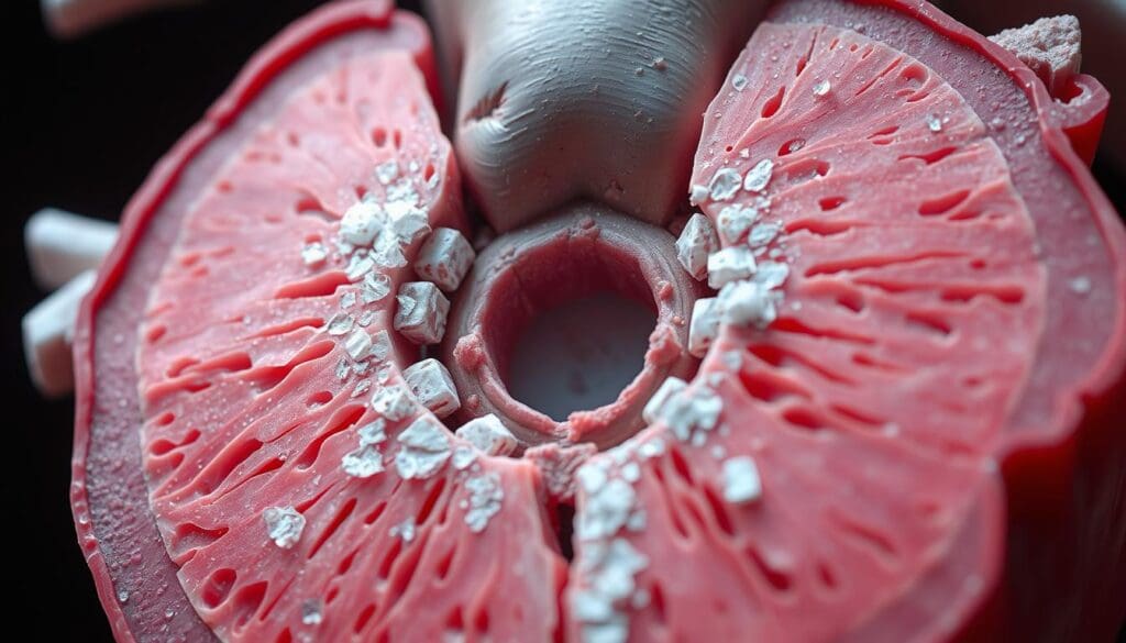 calcified heart valve