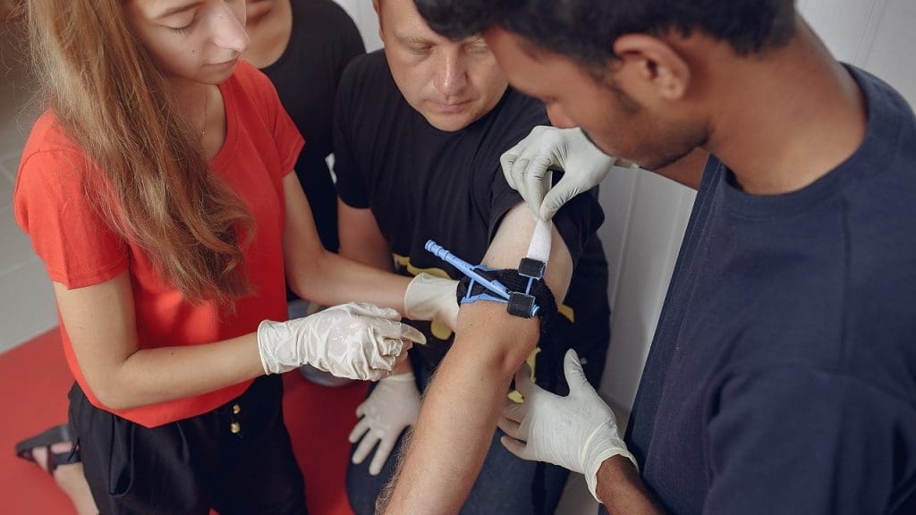 cord blood screening process