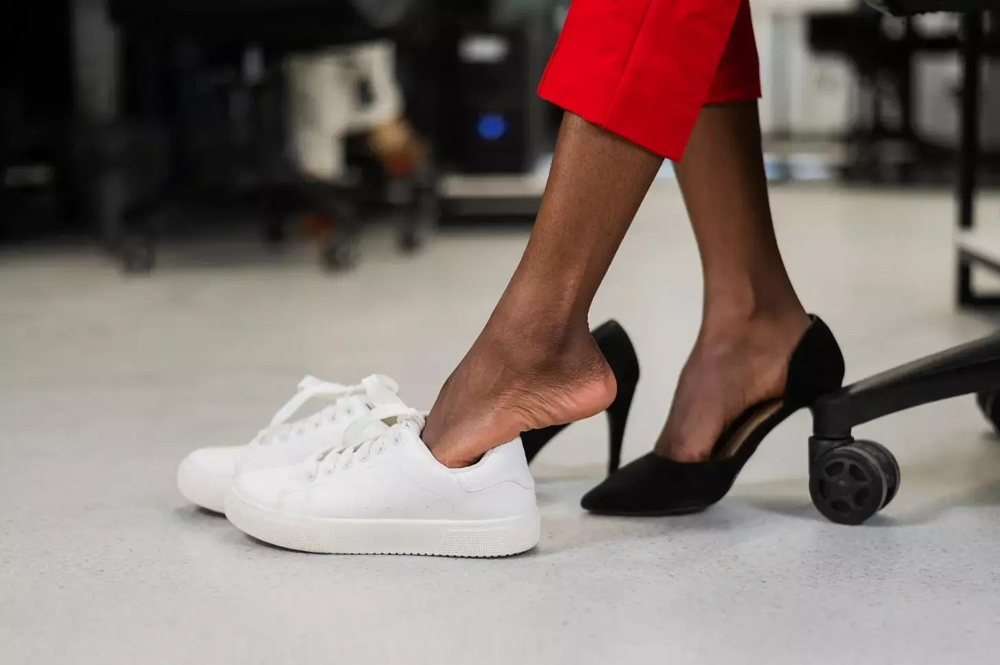 how long after total knee replacement can i wear heels