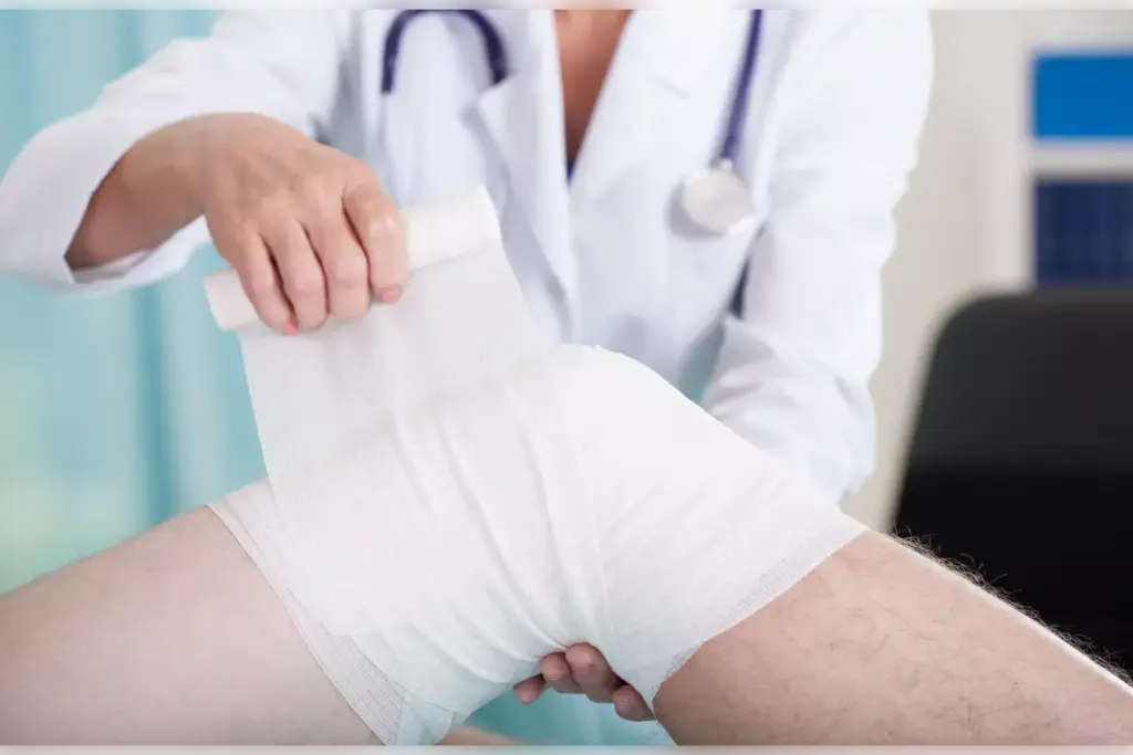 ice or heat after total knee replacement