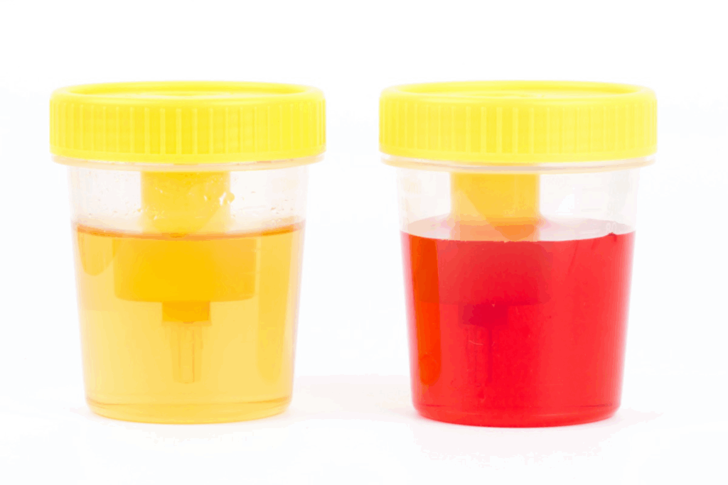 What Does a Blood Clot in Urine Look Like?