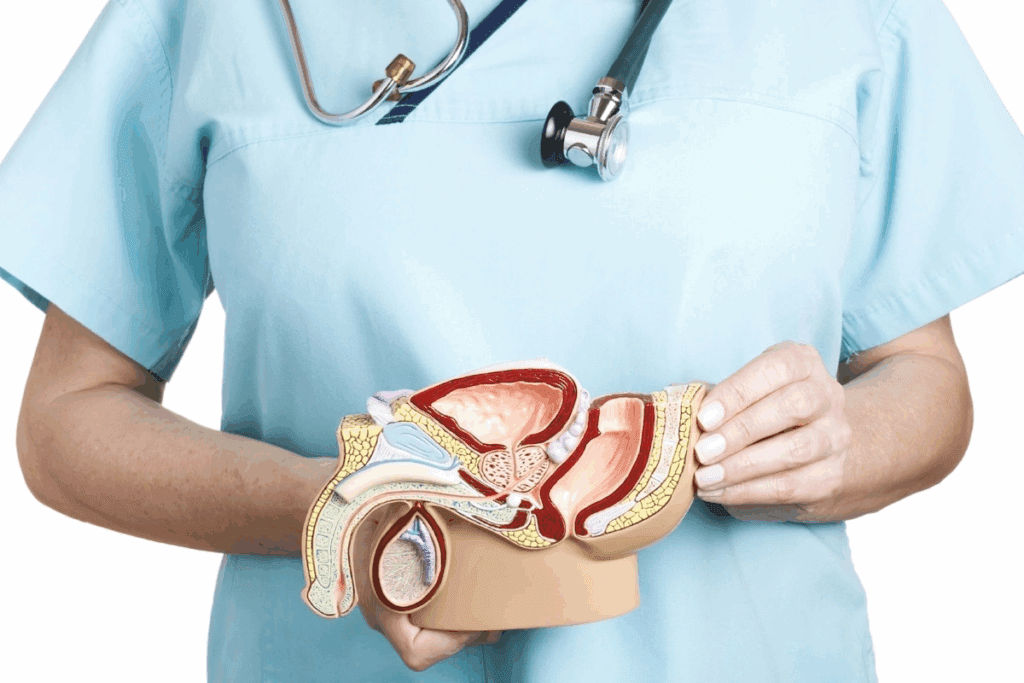 Bright Red Blood from Urethra Male: Causes & Pain