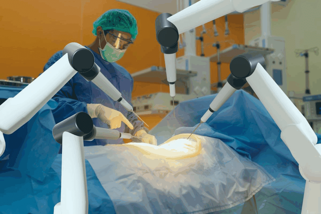 Robotic Hysterectomy Surgery: Cervix Removal 1 Robotic Hysterectomy Surgery: Cervix Removal
