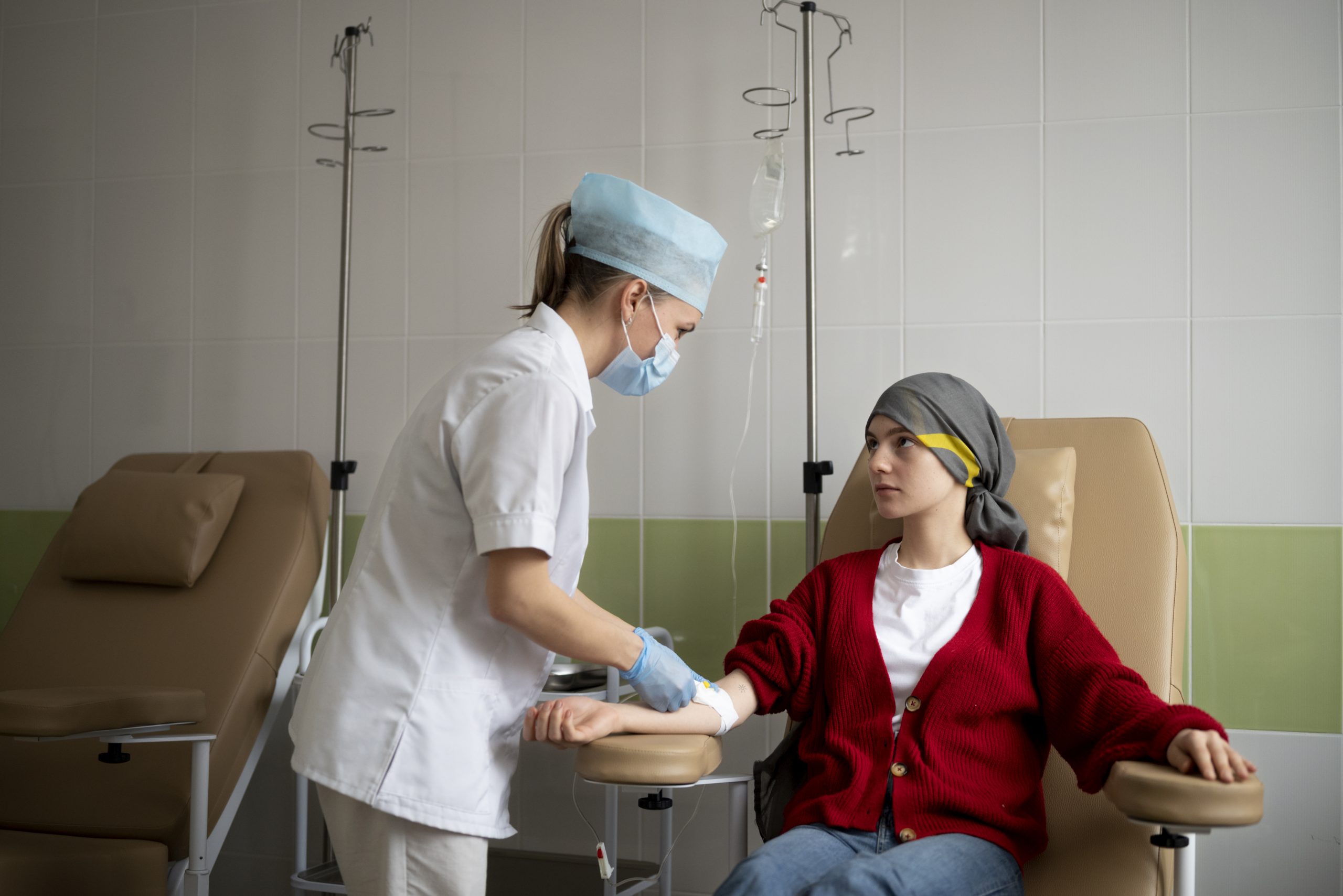 Hugging a Chemo Patient