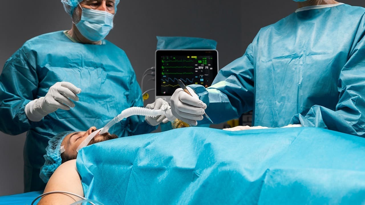 surgical repair of the valve