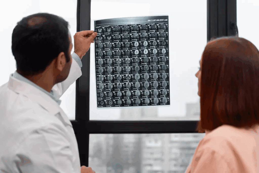 What Causes Dark Spots on the Brain Seen in MRI Scans?
